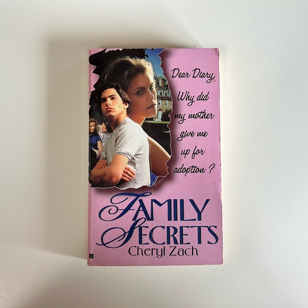RARE Family Secrets by Cheryl Zach 90s YA Book